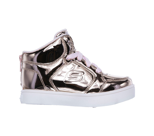 Skechers Girls S Lights: Energy Lights - Lil Dazzle Rosegold