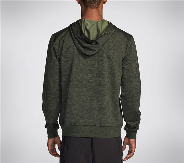 Skechers Men Elevation Zip Jacket Green