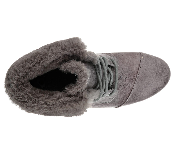 Skechers Women Bobs High Peaks - Flurry Dust Charcoal