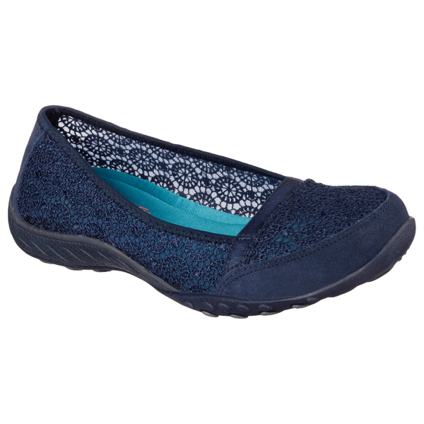Skechers Women Relaxed Fit: Breathe Easy - Pretty Factor Navy