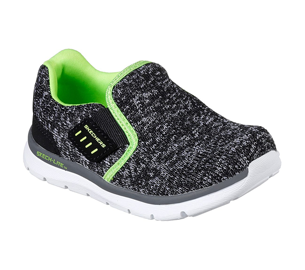 Skechers Boys Skech Lite - Power Volt Black/Gray