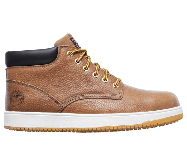 Skechers Men Work: Ossun - Amokine Light Brown