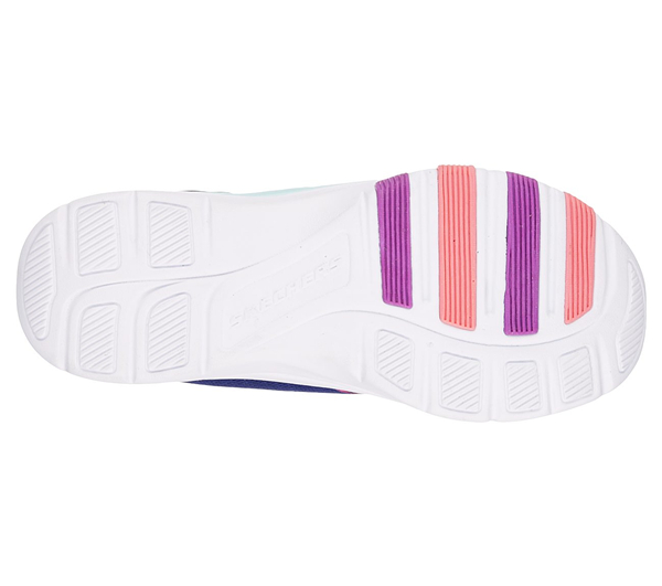 Skechers Girls Trainer Lite - Bright Racer Navy/Multi