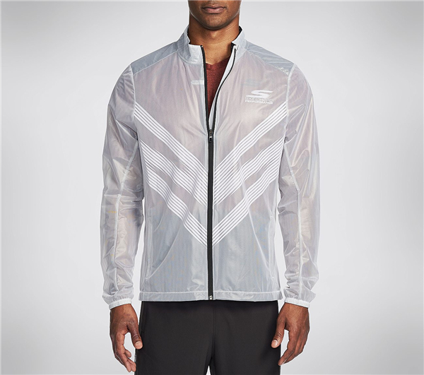 Skechers Men Light Speed Jacket White