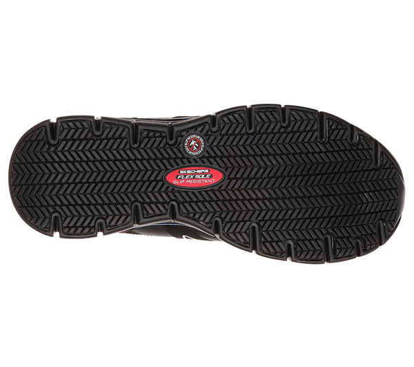 Skechers Women Work: Synergy - Sandlot Alloy Toe Black/Blue