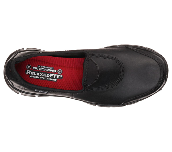 Skechers Women Work: Relaxed Fit - Sure Track Black