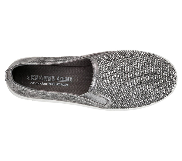 Skechers Women Double Up - Shiny Dancer Pewter