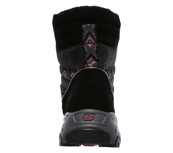 Skechers Women D'Lites - Snow Park Black