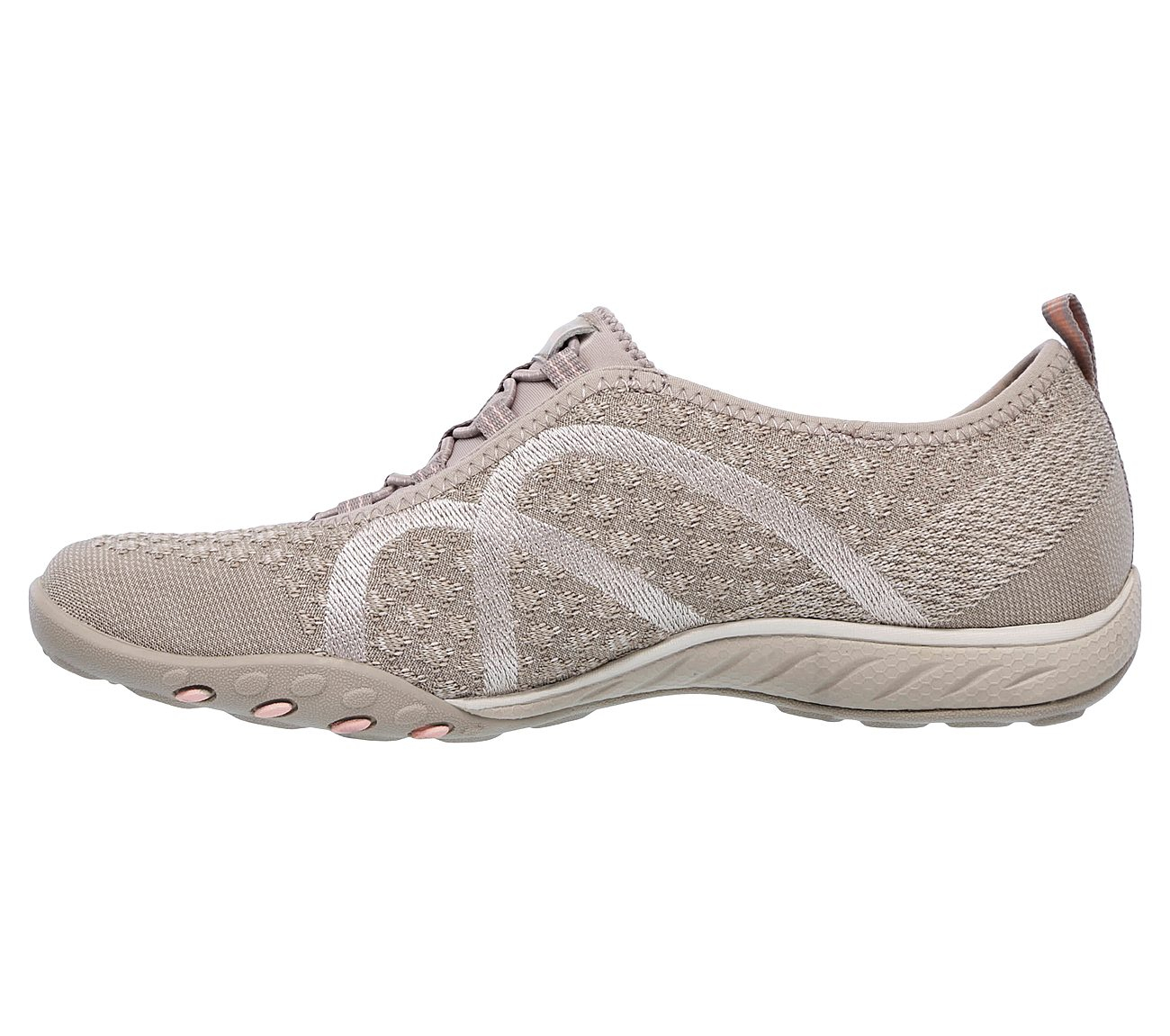 Skechers Women Relaxed Fit: Breathe Easy - Fortune-Knit Taupe