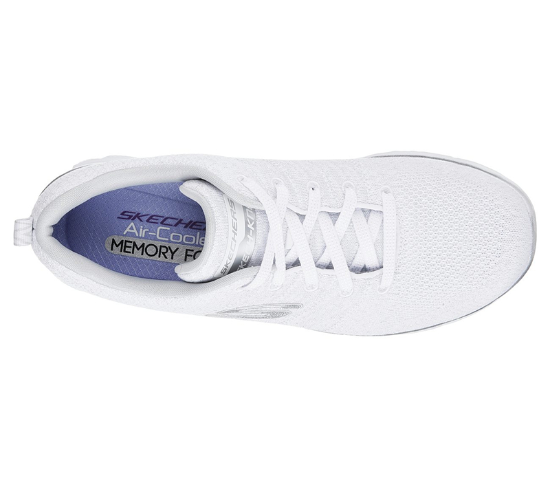 Skechers Women Flex Appeal 2.0 - Opening Night White/Sliver