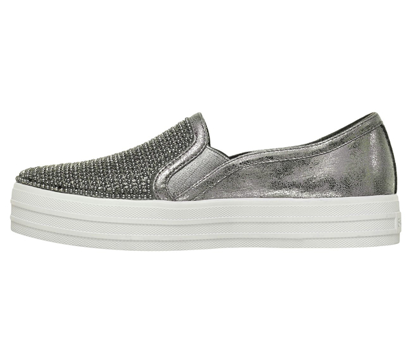 Skechers Women Double Up - Shiny Dancer Pewter