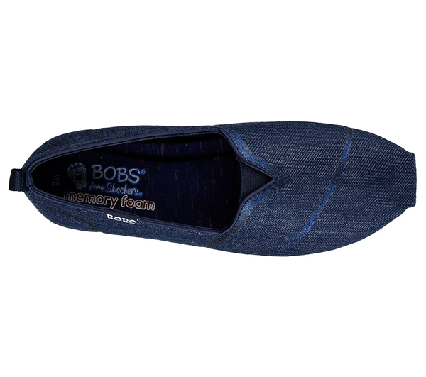 Skechers Women Bobs Plush Lite - Winter Skies Navy