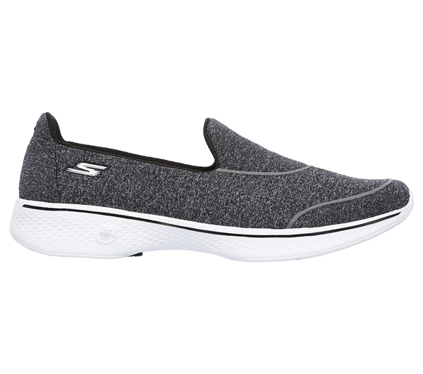 Skechers Women GOwalk 4 - Super Sock Black/White