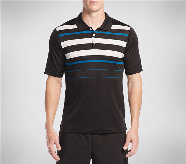 Skechers Men GO Golf Valencia Polo Shirt Black