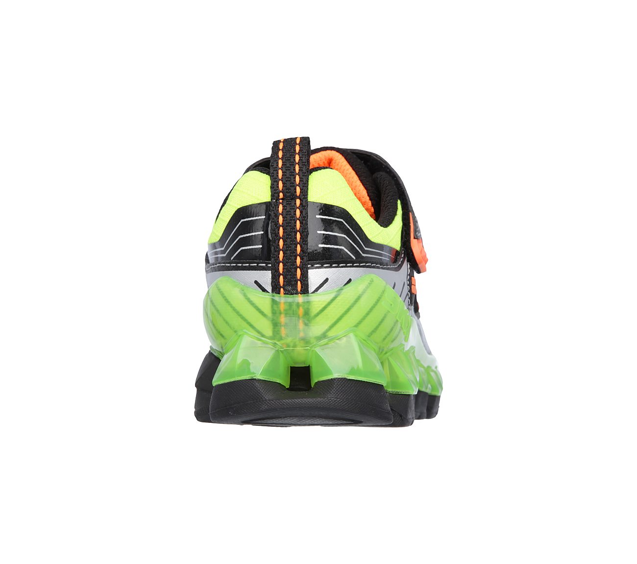 Skechers Boys S Lights: Flashpod - Scoria Black/Lime