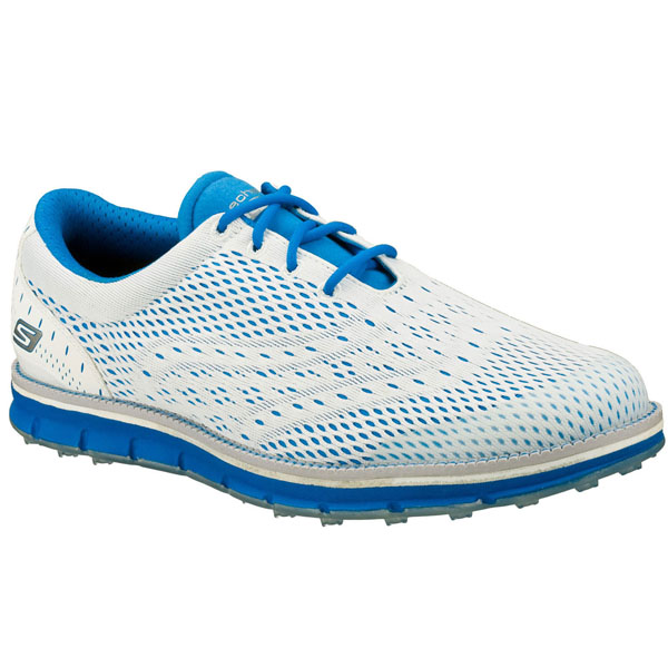 Skechers Men Extra Wide Fit (4E) Shoes - White/Blue