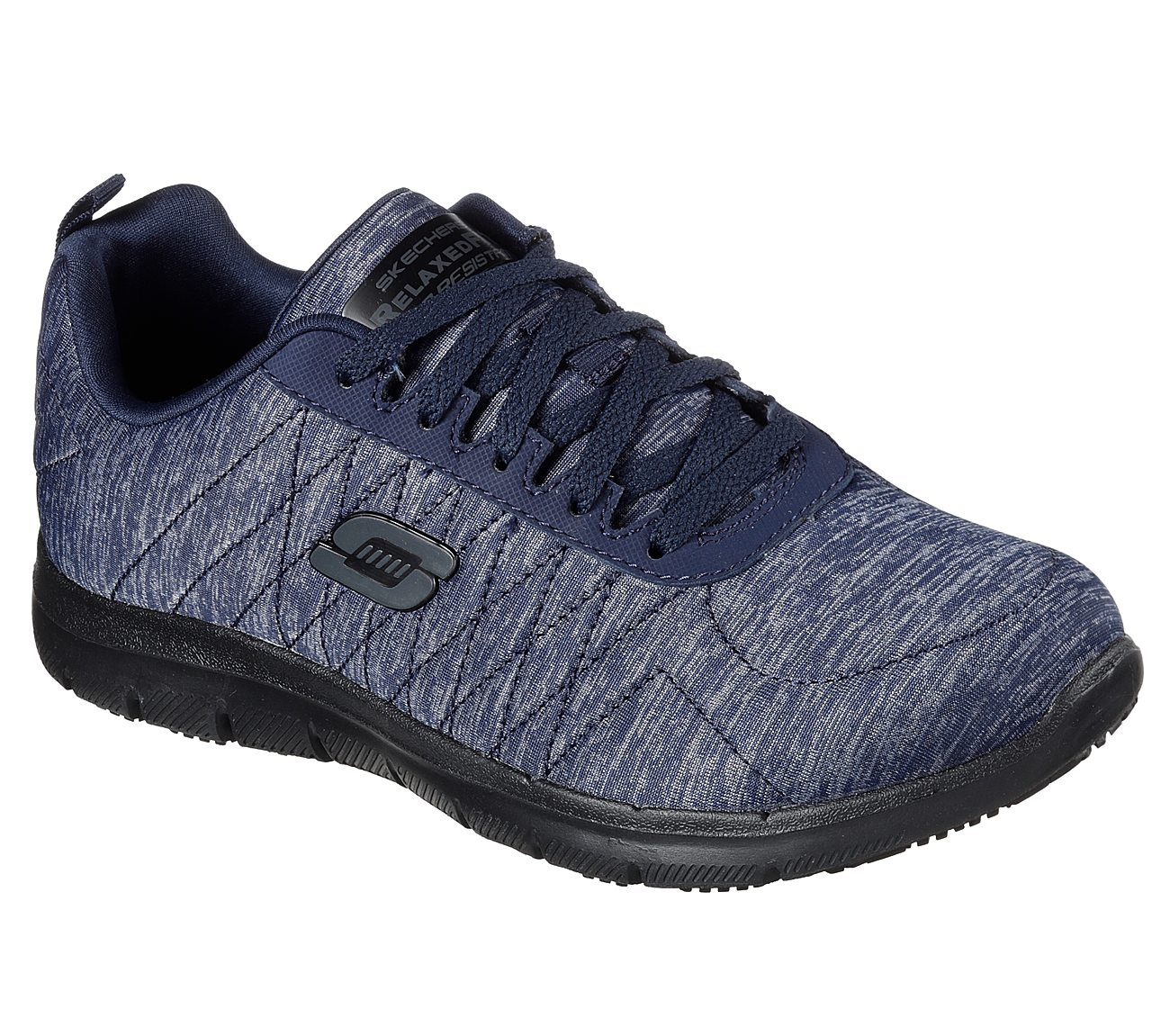 Skechers Women Work Relaxed Fit: Ghenter Navy