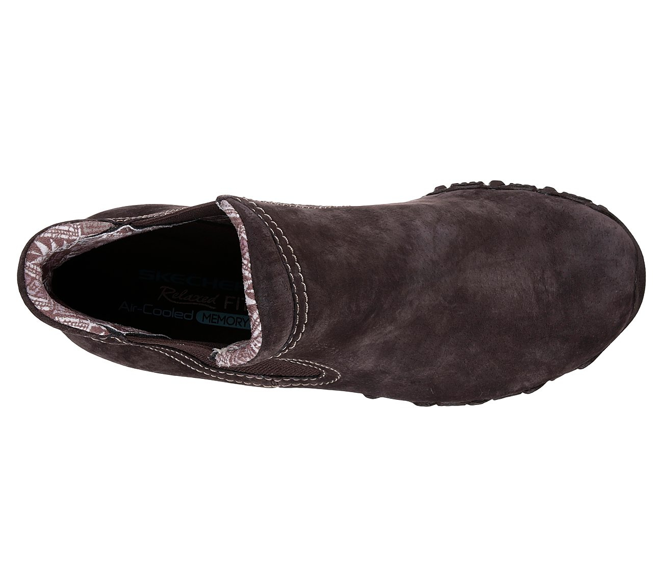 Skechers Women Relaxed Fit: Bikers - Londoner Chocolate