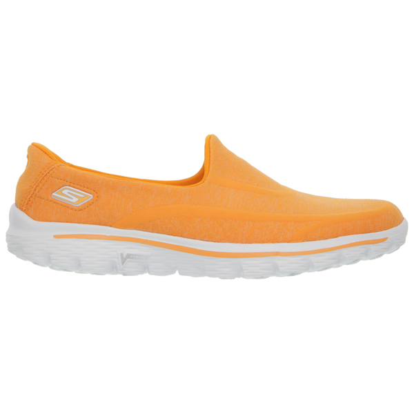Skechers Women GOwalk 2 - Super Sock Orange