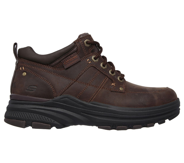 Skechers Men Boots: Holdren - Lender Dark Brown