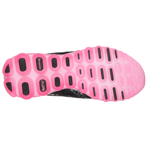 Skechers Women Skech-Air 2.0 - Clear Day Black/Hot Pink