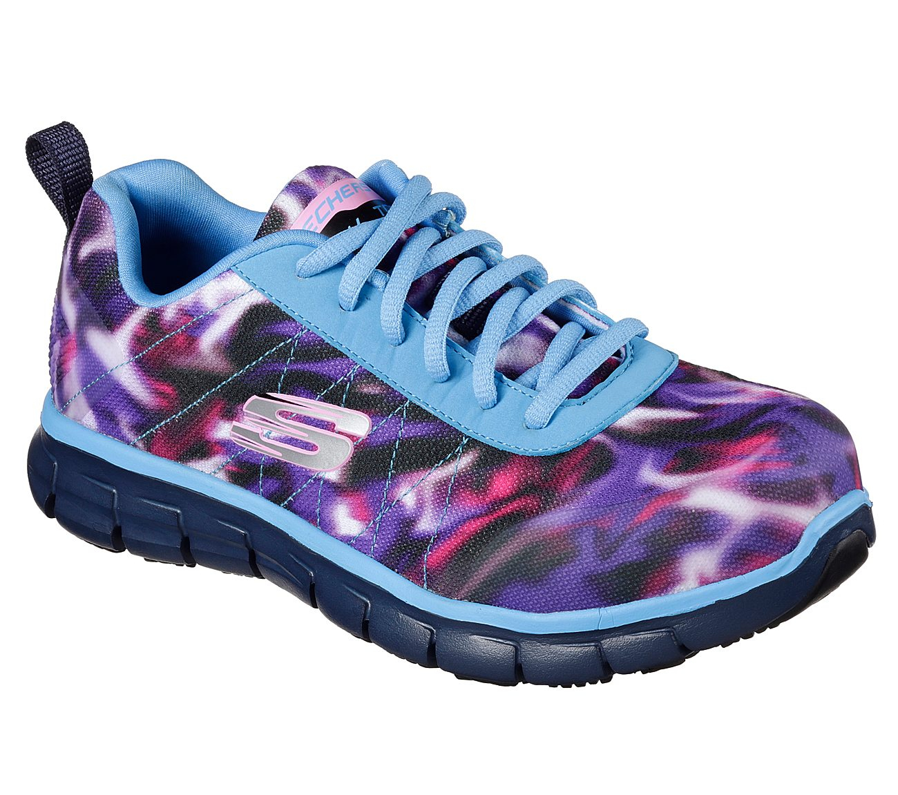 Skechers Women Work Relaxed Fit: Synergy - Arrey Alloy Toe Black/Multi