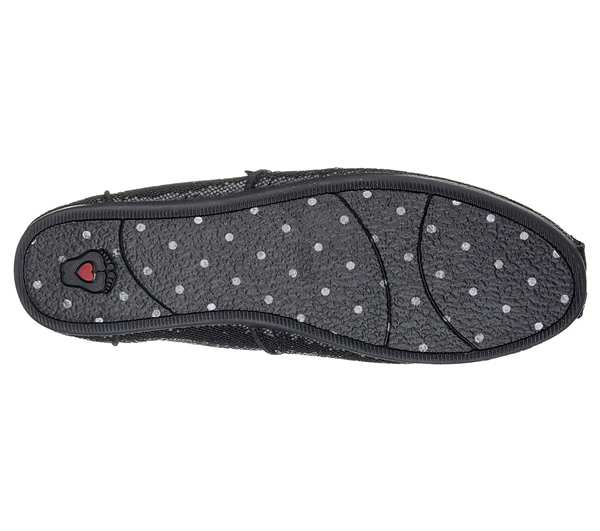 Skechers Women Bobs Plush - Friday Night Black