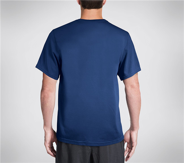 Skechers Men Inspire Graphic Tee Shirt BCNavy