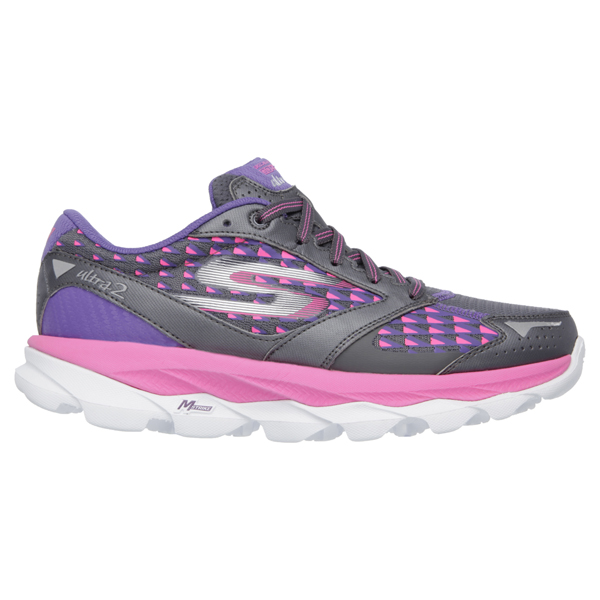 Skechers Women Gorun ULT Charcoal/Hot Pink