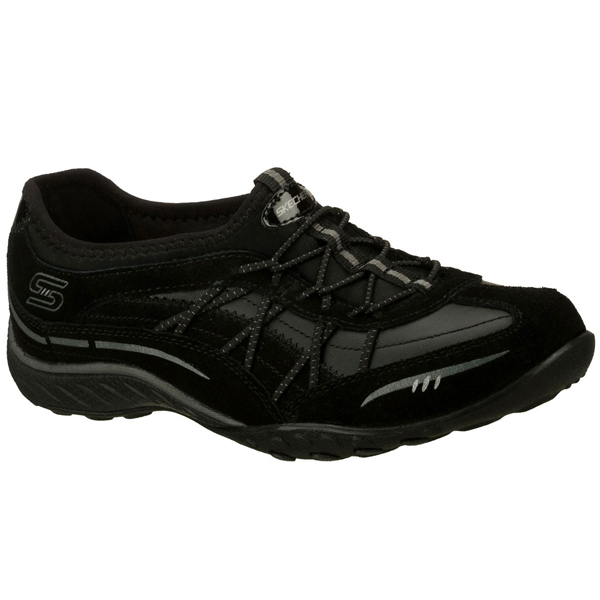 Skechers Women Relaxed Fit: Breathe Easy - City Lights Black