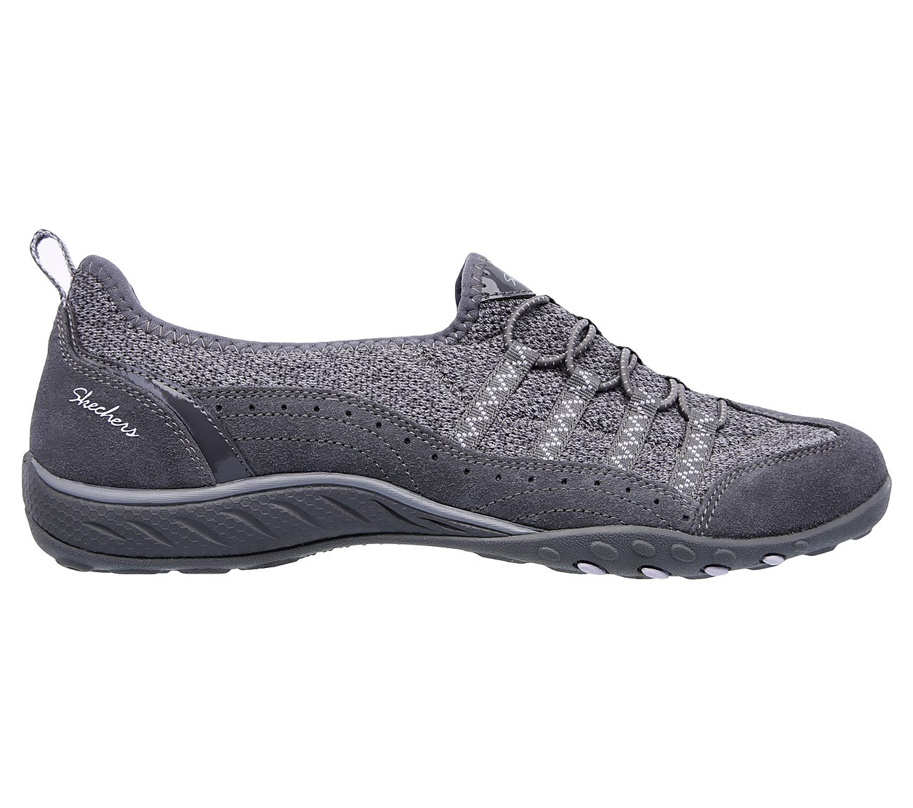 Skechers Women Relaxed Fit: Breathe Easy - Sweet Sound Charcoal