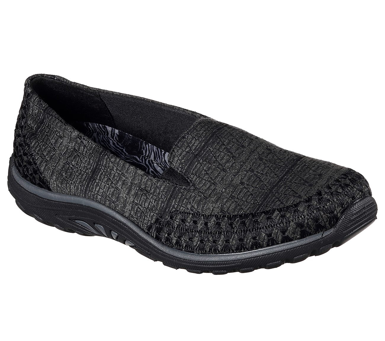 Skechers Women Relaxed Fit: Reggae Fest - Tribes Black