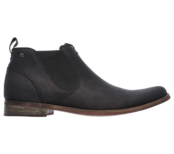 Skechers Men Boots: Davern Black