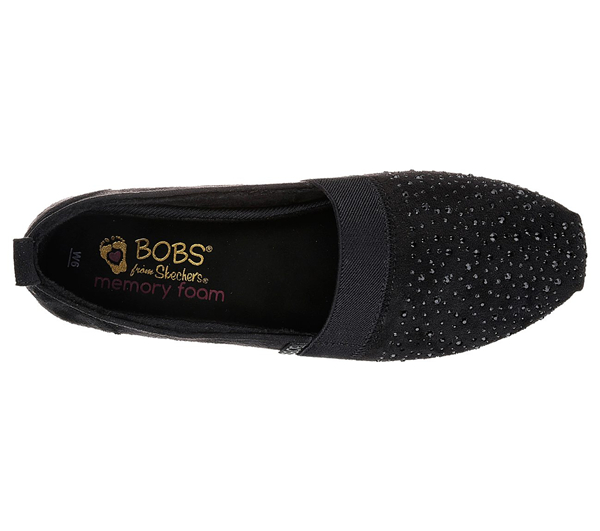 Women's Luxe Bobs - Glitter Rock Black