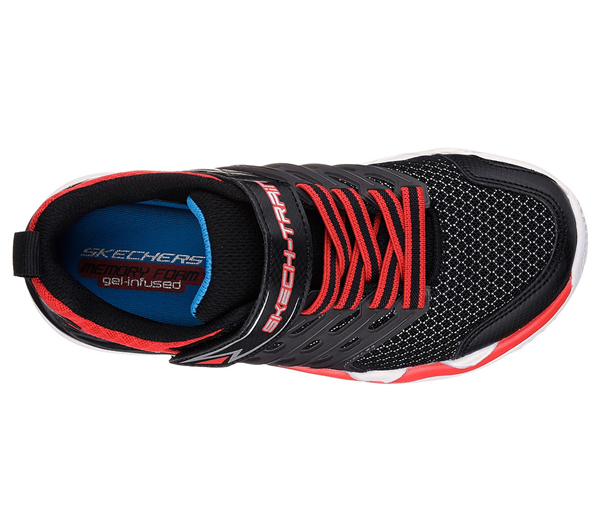 Skechers Boys Skech-Train Black/Red