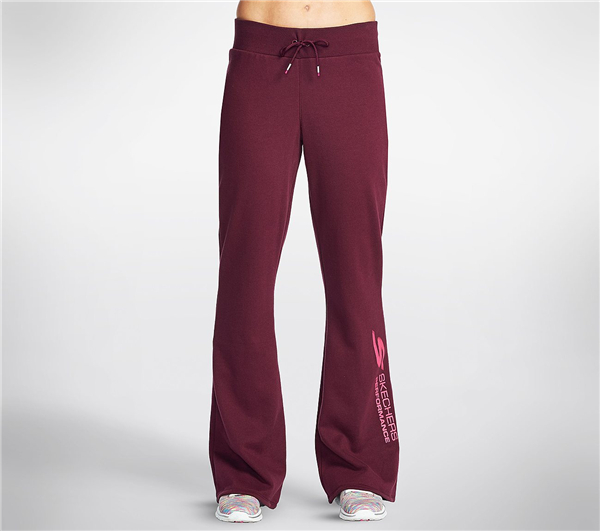 Skechers Women Blossom Rosecrans Pant Burgundy