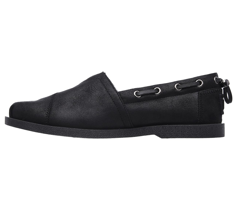 Skechers Women Bobs Chill Luxe - Buttoned Up Black