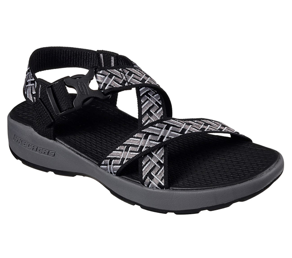 Skechers Men Sandals: Melbo Black/Gray