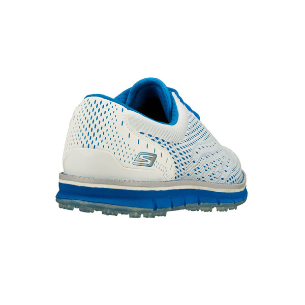 Skechers Men Extra Wide Fit (4E) Shoes - White/Blue