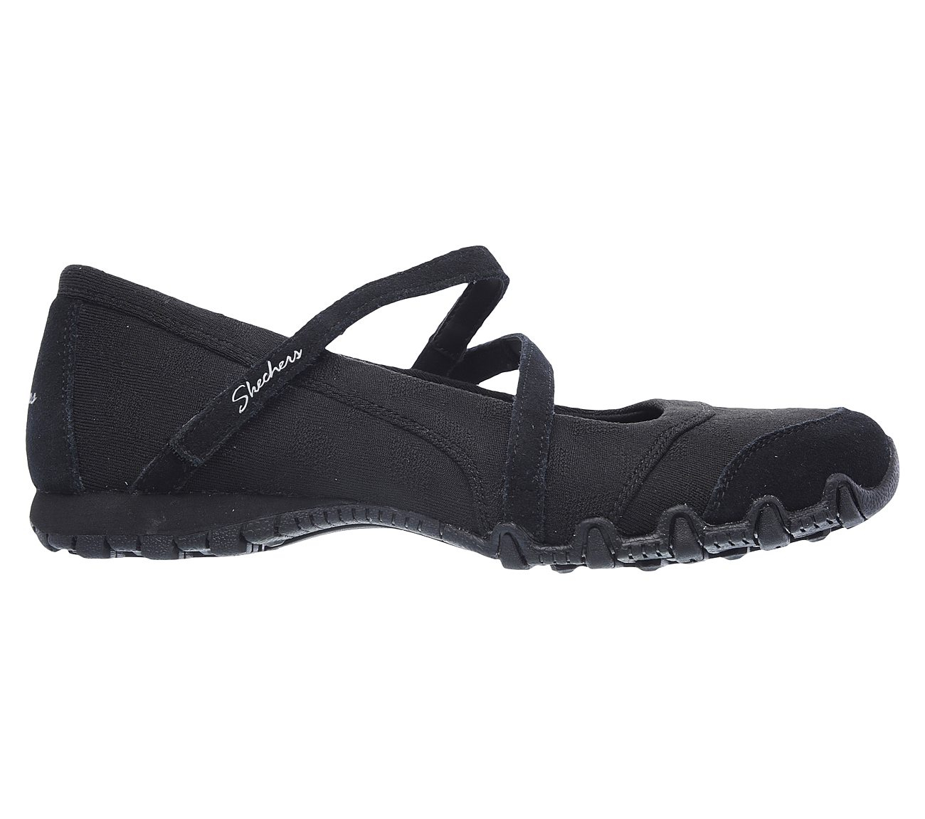 Skechers Women Relaxed Fit: Bikers - Get-Up Black