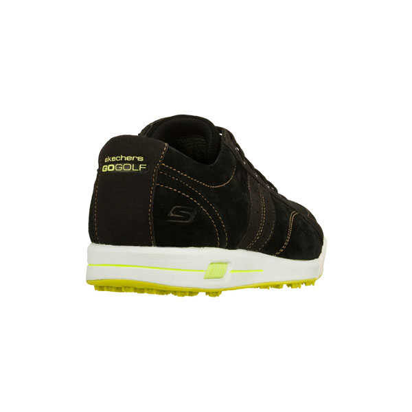 Skechers Men Extra Wide Fit (4E) Shoes - Drive Black/Lime