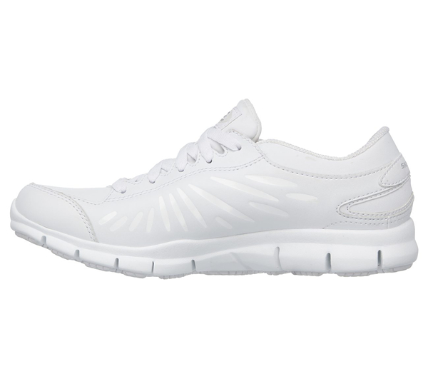 Skechers Women Work: Relaxed Fit Eldred - Dewey White