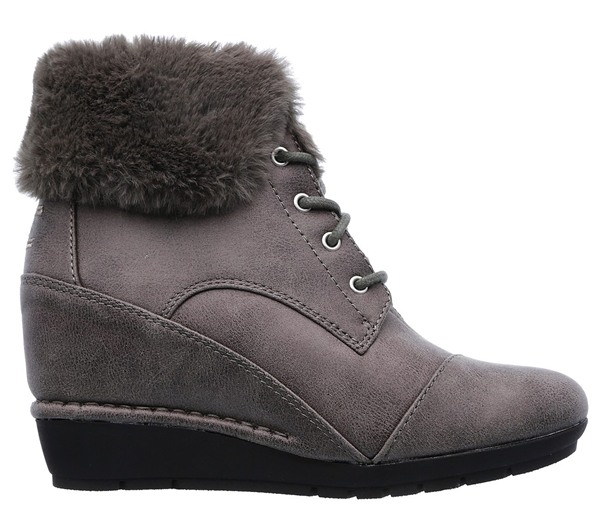 Skechers Women Bobs High Peaks - Flurry Dust Charcoal