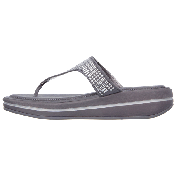 Skechers Women Relaxed Fit: Upgrades - Cushy Charcoal/Silver