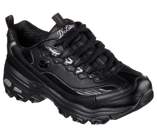 Skechers Women D'lites - Fresh Start Black