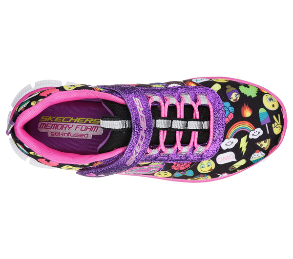 Skechers Girls Skech Appeal - Pixel Princess Black/Multi