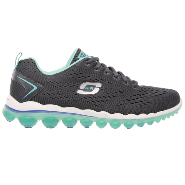 Skechers Women Skech-Air 2.0 Charcoal/Turquoise