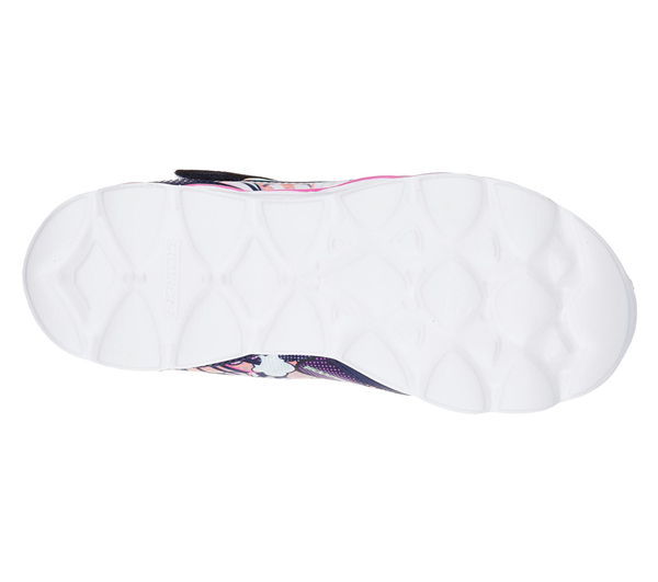 Skechers Girls S Lights: Lumi-Luxe Navy/Multi