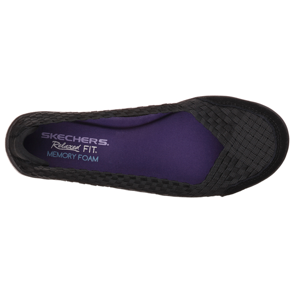 Skechers Women Relaxed Fit: Savor - Just Weave IT Black