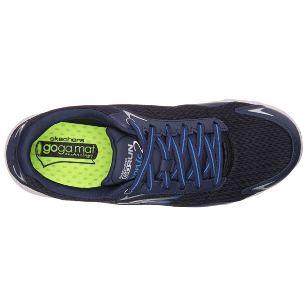 Skechers Men Extra Wide Fit (4E) Shoes - Sonic Navy/Gray